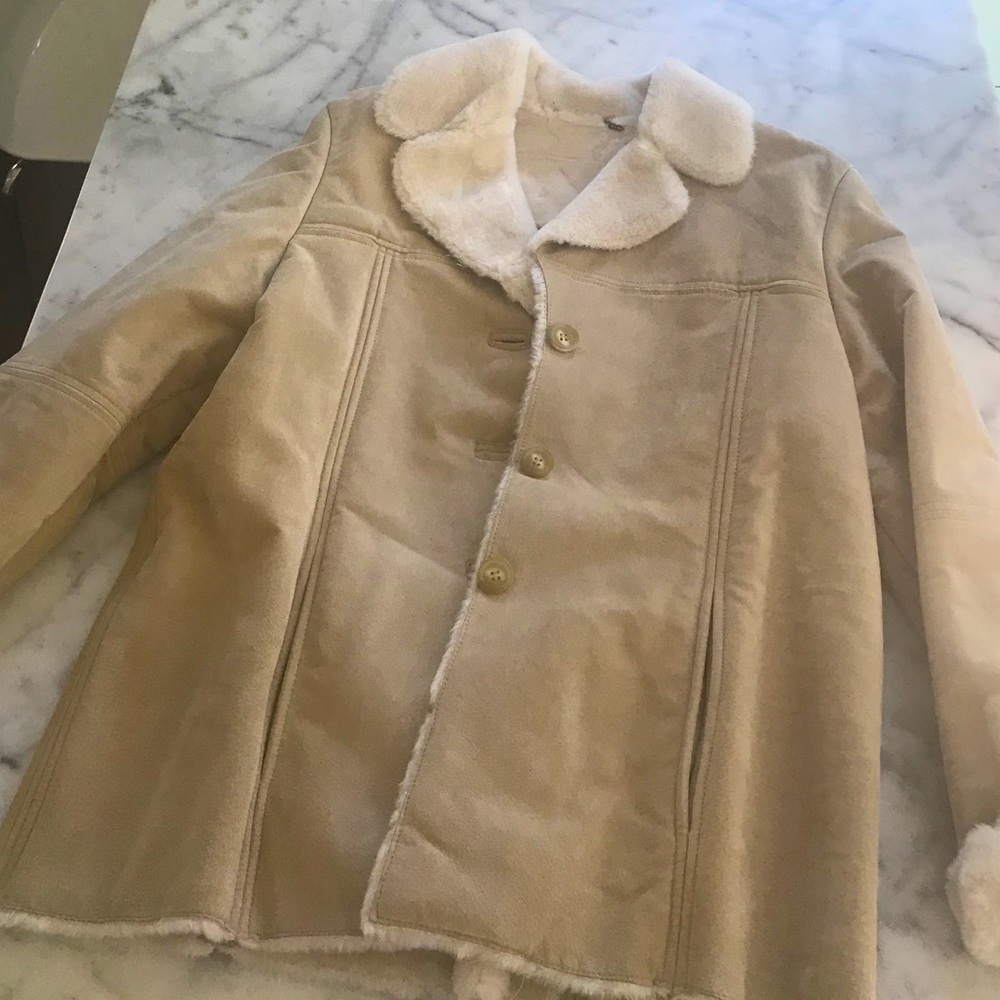 Leather Jacket/ Trench Coat